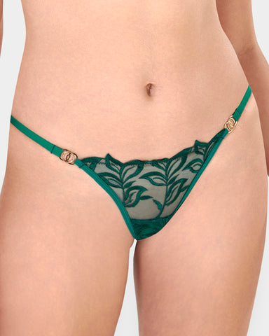 Isadora Brief Aventurine Green