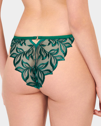 Isadora Brief Aventurine Green